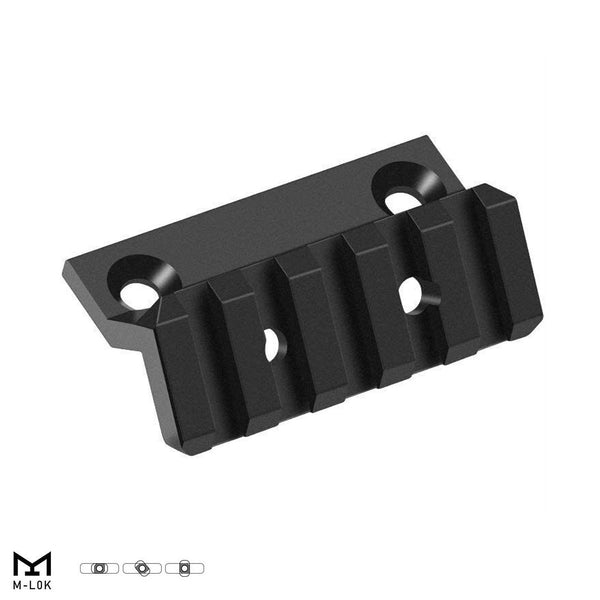 M-Lok Offset Light Base MLOK Optics Scope Mount Offset Picatinny Rail ...