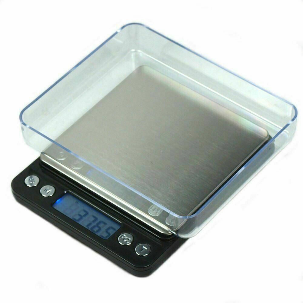 3000g-0.1g Small Digital Kitchen Food Diet Electronic Weight Scale + Manual